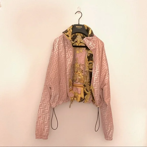 FENDI コーデュロイ ジャケット　ベージュ ウィンドブレーカー コットン ベージュ | Fendi